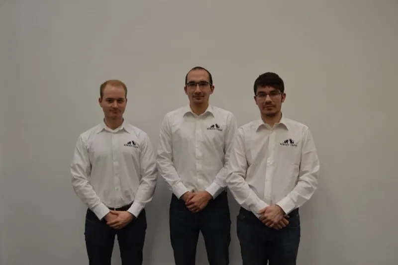 Von links: Michael Ogorek, Moritz Göbell, Andreas Wieltsch